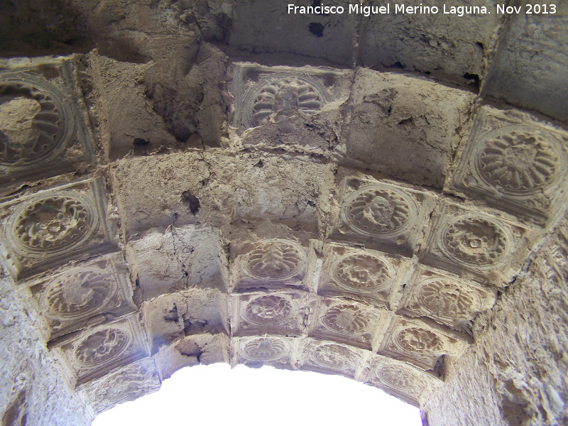 Castillo de La Guardia. Torre del Homenaje - Castillo de La Guardia. Torre del Homenaje. Casetones