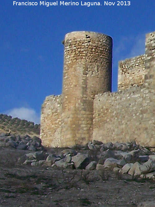 Castillo de La Guardia. Torren Circular - Castillo de La Guardia. Torren Circular. 