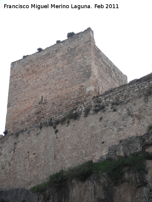Castillo de La Guardia. Torren del Alczar Noreste - Castillo de La Guardia. Torren del Alczar Noreste. 