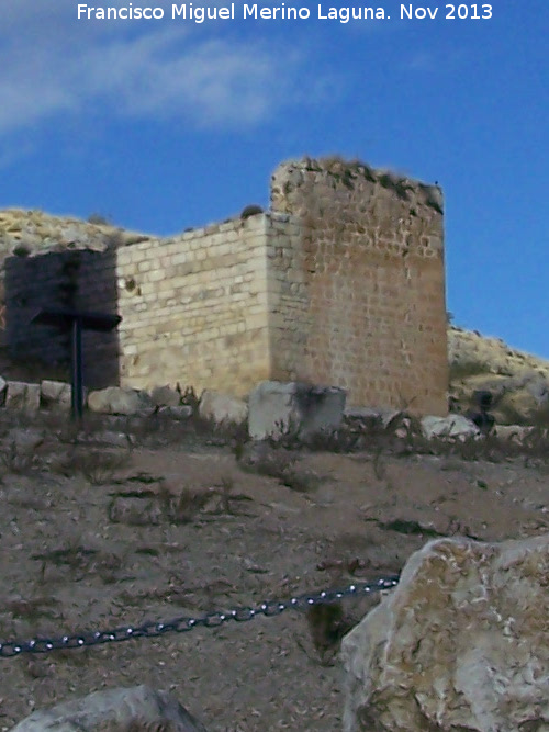 Castillo de La Guardia. Torren del Alczar Noreste - Castillo de La Guardia. Torren del Alczar Noreste. 