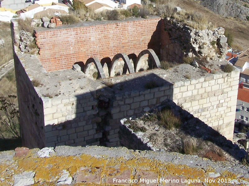 Castillo de La Guardia. Torren del Alczar Noreste - Castillo de La Guardia. Torren del Alczar Noreste. 