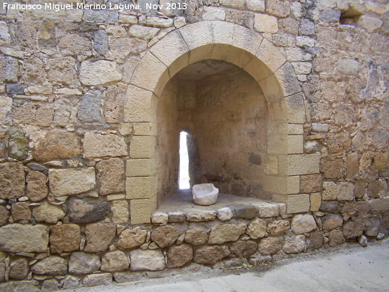 Castillo de La Guardia. Torren del Alczar Noreste - Castillo de La Guardia. Torren del Alczar Noreste. Saetera