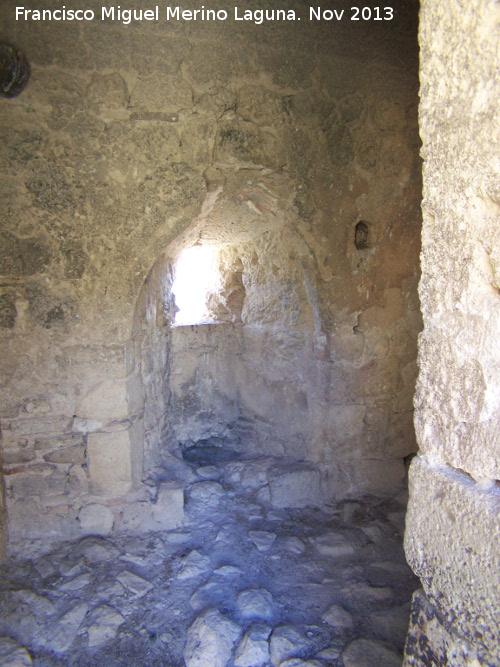 Castillo de La Guardia. Torren del Alczar Sureste - Castillo de La Guardia. Torren del Alczar Sureste. Interior