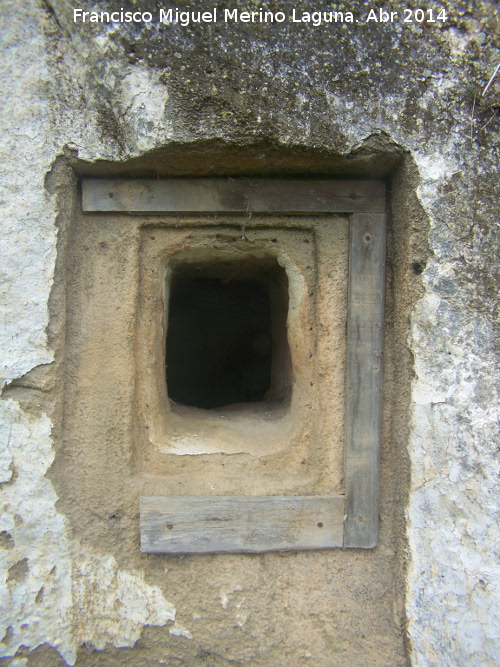 Cuevas de Lituergo - Cuevas de Lituergo. Ventana