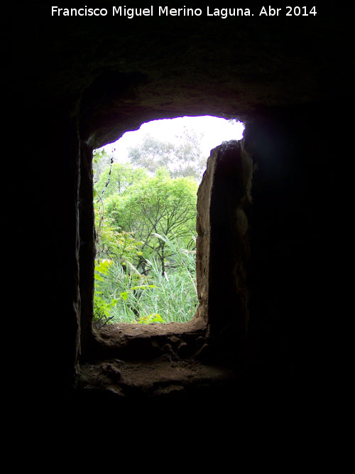 Cuevas de Lituergo - Cuevas de Lituergo. Ventana