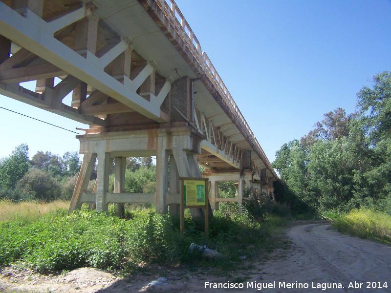 Puente de Villanueva de la Reina - Puente de Villanueva de la Reina. 