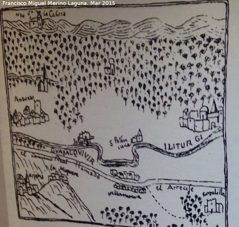 Yacimiento de Santa Potenciana - Yacimiento de Santa Potenciana. Mapa de Ximena Jurado