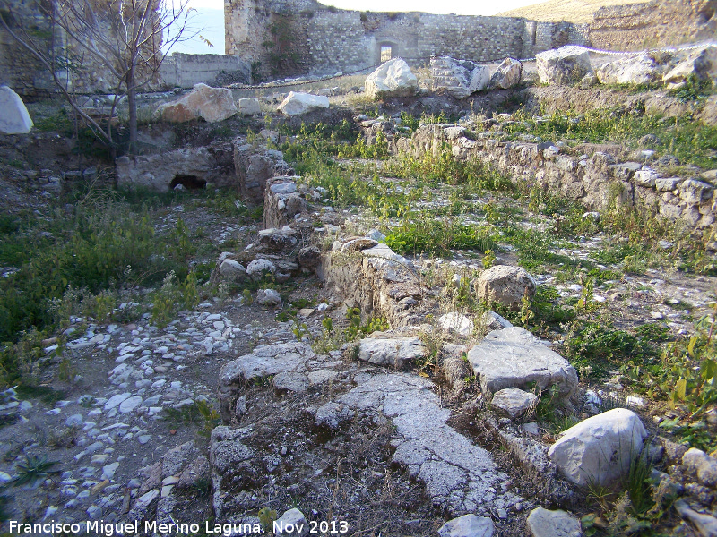 Castillo de La Guardia. Alcazaba - Castillo de La Guardia. Alcazaba. Excavacin arqueolgica