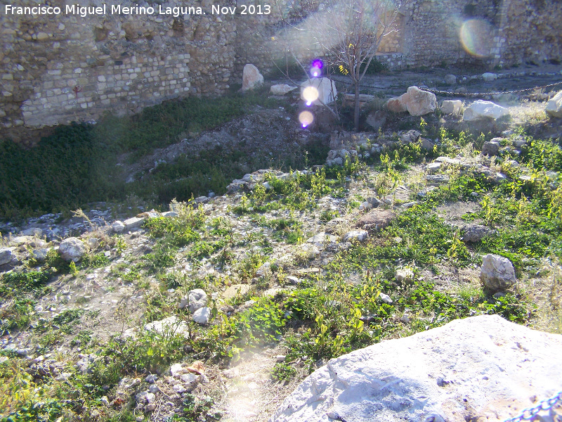 Castillo de La Guardia. Alcazaba - Castillo de La Guardia. Alcazaba. Excavacin arqueolgica