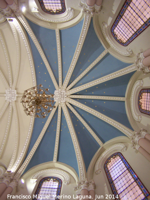 Capilla de los Marqueses de Linares - Capilla de los Marqueses de Linares. Cpula