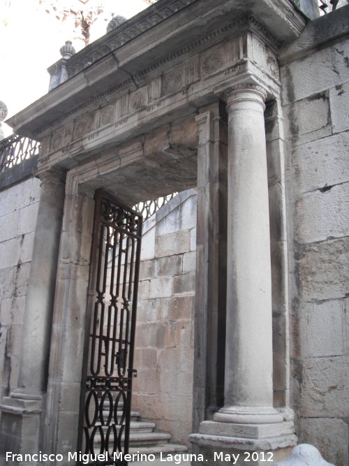 Catedral de Jan. Lonja - Catedral de Jan. Lonja. Puerta Norte de la Lonja