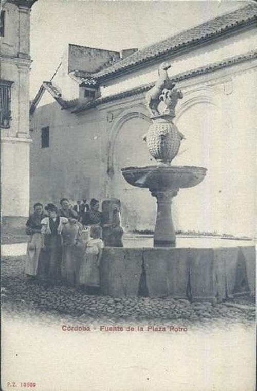 Fuente del Potro - Fuente del Potro. Foto antigua