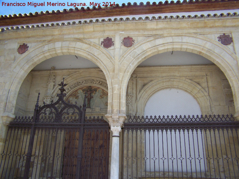 Hospital de la Caridad - Hospital de la Caridad. Porche