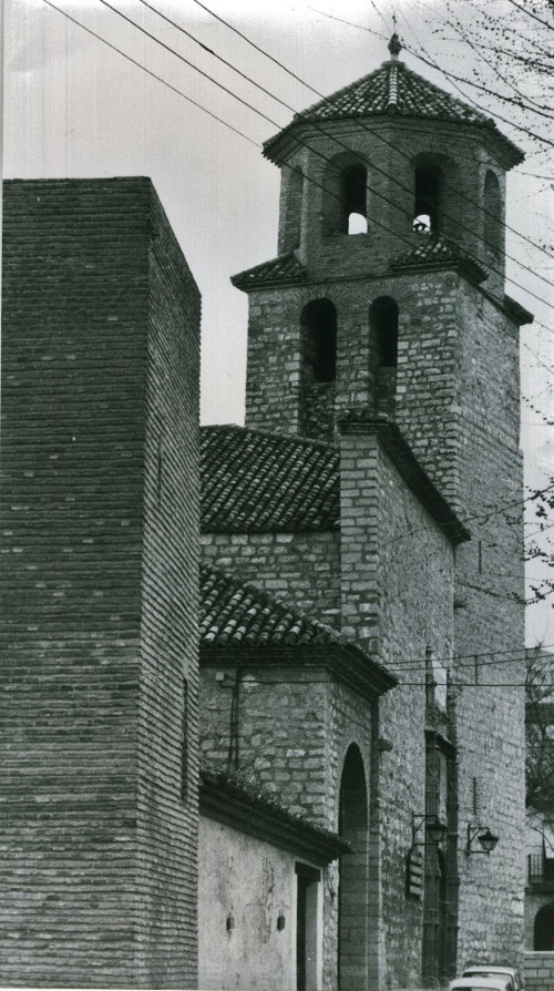 Iglesia de la Magdalena - Iglesia de la Magdalena. Foto antigua IEG