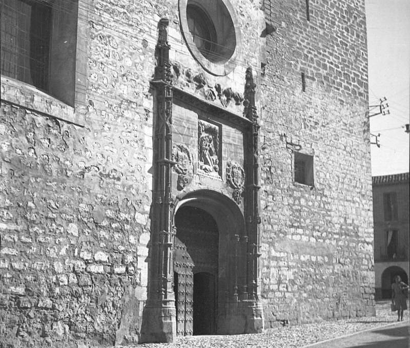 Iglesia de la Magdalena - Iglesia de la Magdalena. Foto antigua IEG