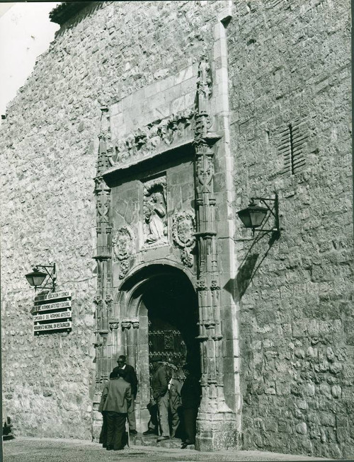 Iglesia de la Magdalena - Iglesia de la Magdalena. Foto antigua. Archivo IEG