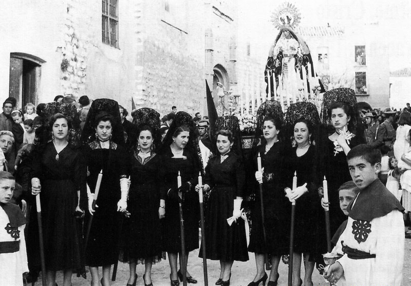 Iglesia de la Magdalena - Iglesia de la Magdalena. Maria Stma. del Mayor Dolor 1949