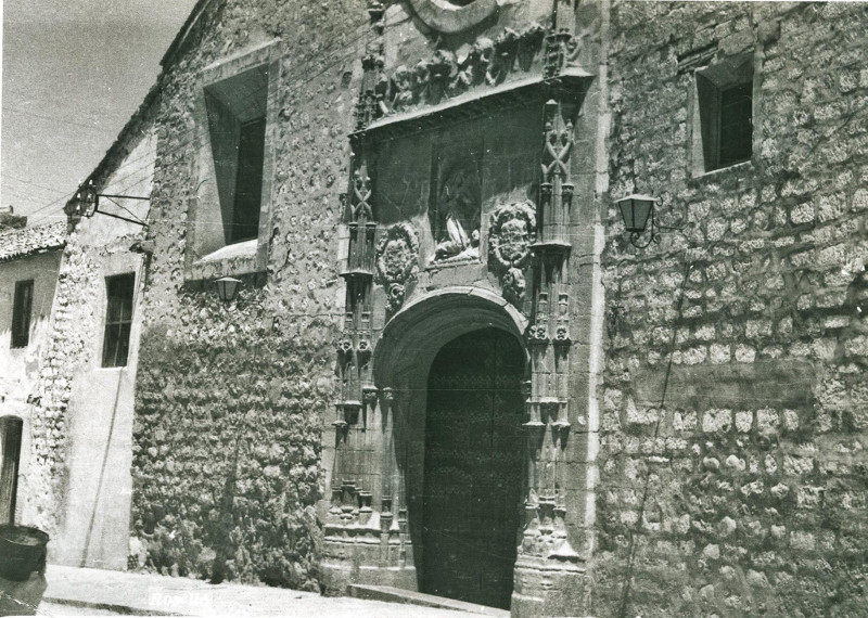 Iglesia de la Magdalena - Iglesia de la Magdalena. Foto antigua. Archivo IEG