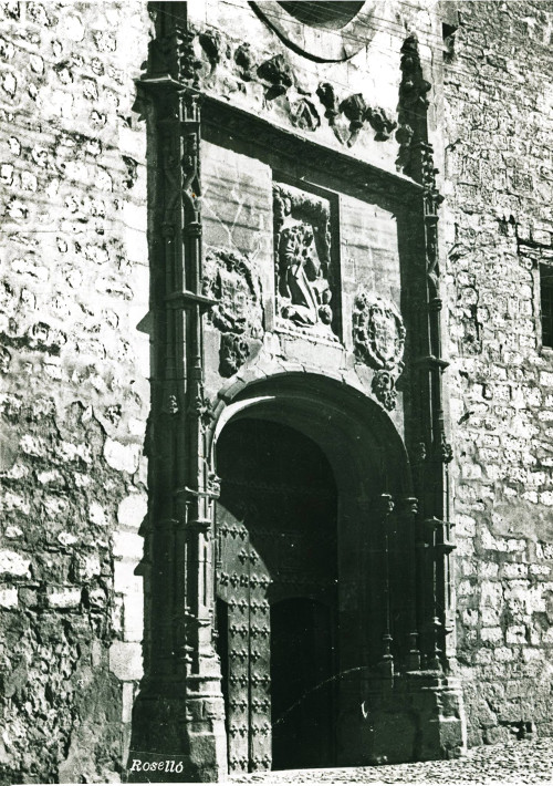 Iglesia de la Magdalena - Iglesia de la Magdalena. Foto antigua. Fotografa de Jaime Rosell Caada. Archivo IEG