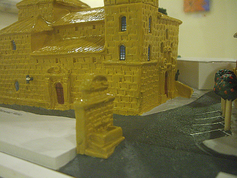 Convento de La Merced - Convento de La Merced. Maqueta de plastilina de Agustn Garzn