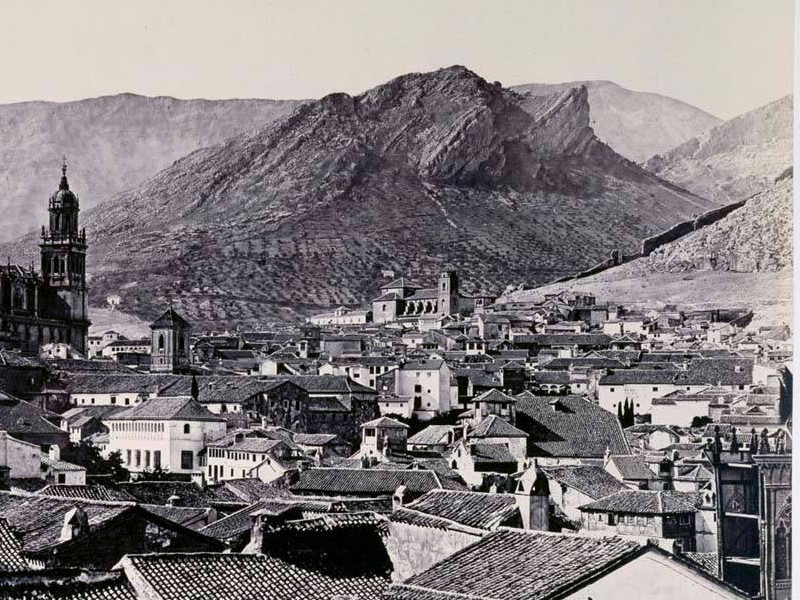 Convento de La Merced - Convento de La Merced. Foto realizada por Charles Clifford en 1862, con la visita de la Reina Isabel II