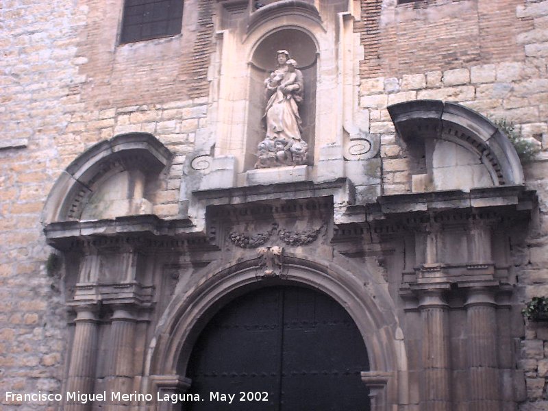 Convento de La Merced - Convento de La Merced. Portada principal
