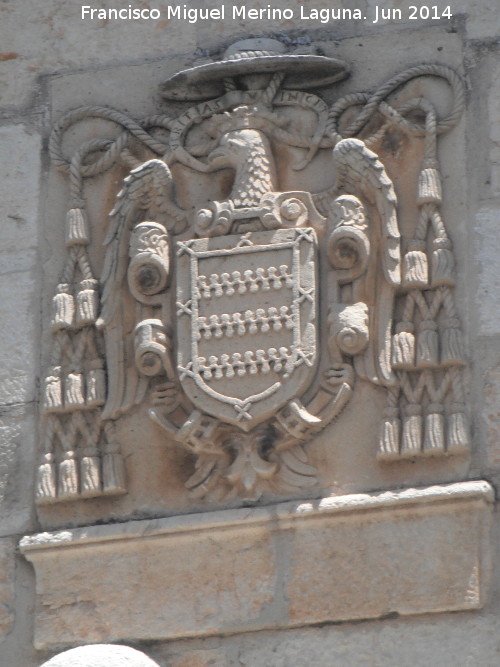 Convento de las Bernardas - Convento de las Bernardas. Escudo del Obispo Melchor Soria