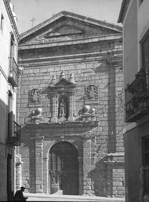 Convento de las Bernardas - Convento de las Bernardas. Fotografa antigua realizada por Jaime Rosell