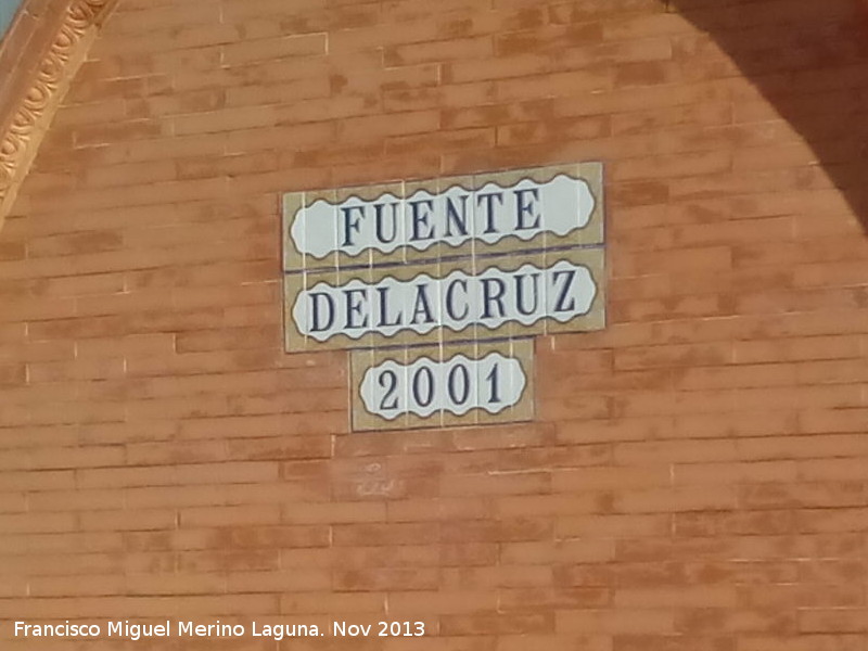 Fuente de la Cruz - Fuente de la Cruz. Ao