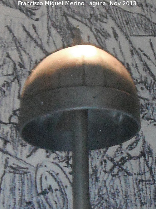 Museo de la Batalla de las Navas de Tolosa - Museo de la Batalla de las Navas de Tolosa. Casco musulmn