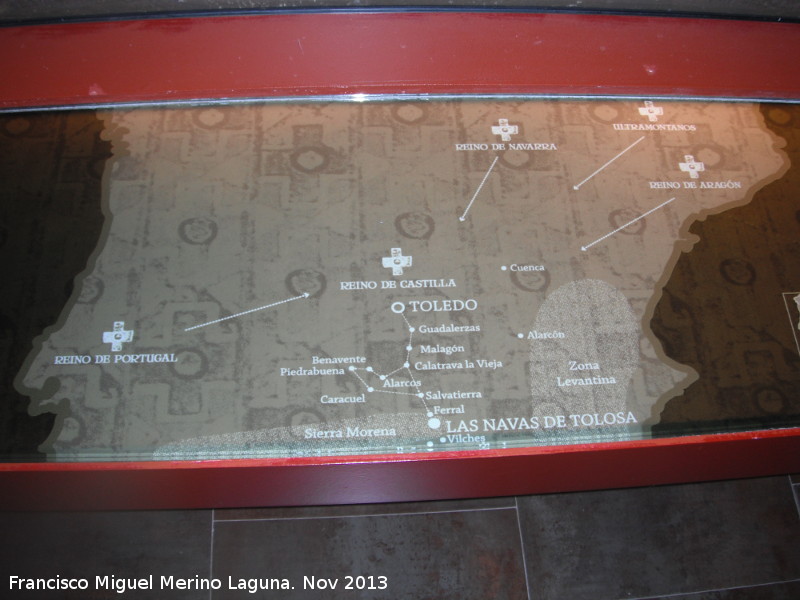 Museo de la Batalla de las Navas de Tolosa - Museo de la Batalla de las Navas de Tolosa. Mapa de acontecimientos