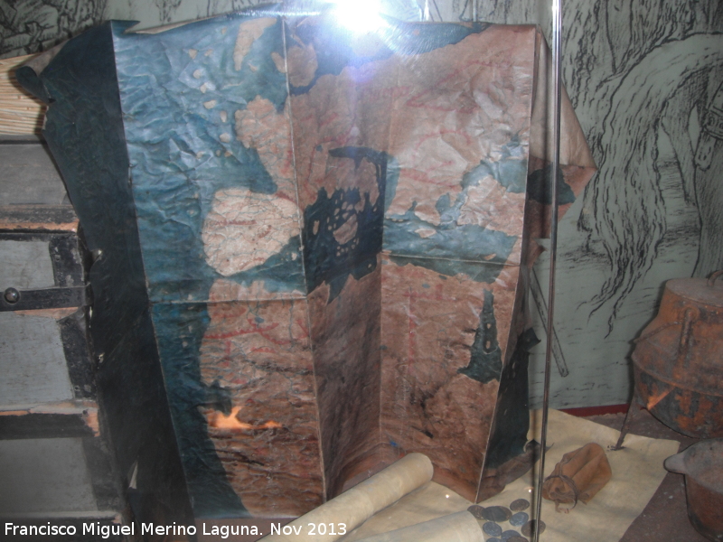 Museo de la Batalla de las Navas de Tolosa - Museo de la Batalla de las Navas de Tolosa. Mapa cristiano