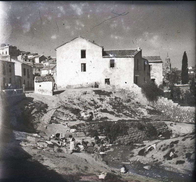 Lavadero La Poceta - Lavadero La Poceta. Foto antigua. Archivo IEG