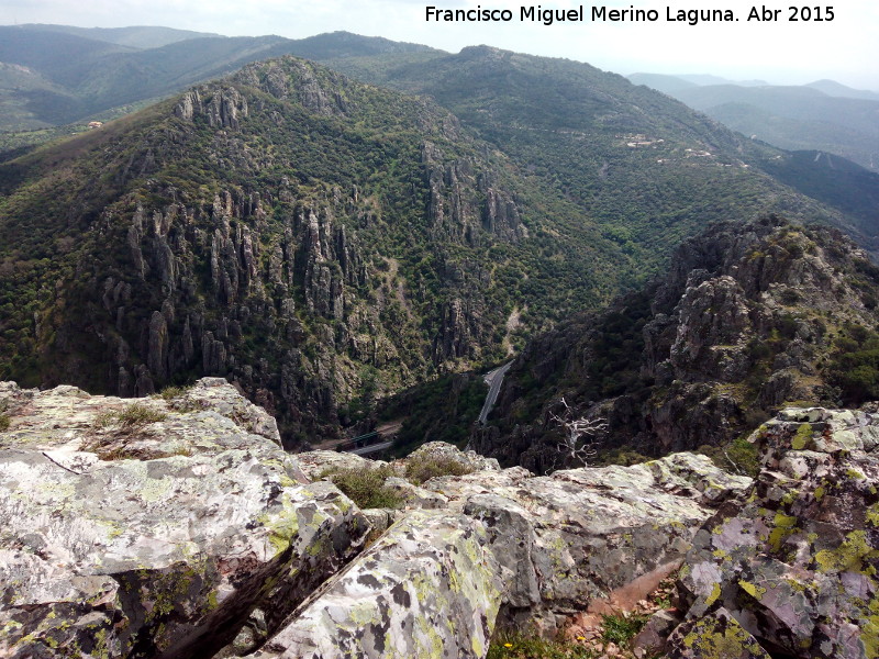 Cerro de los rganos - Cerro de los rganos. Vistas