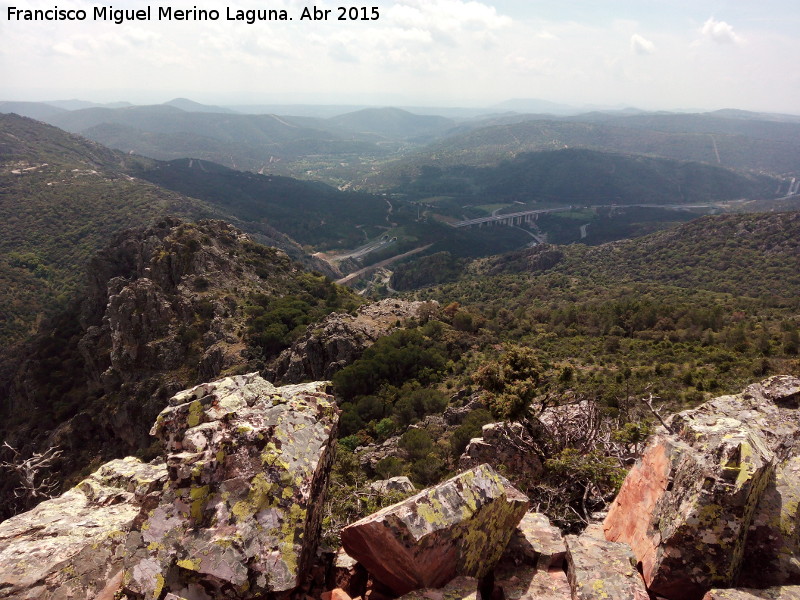 Cerro de los rganos - Cerro de los rganos. Vistas