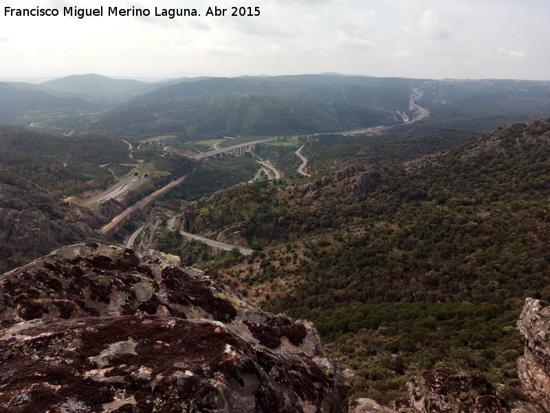 Cerro de los rganos - Cerro de los rganos. Vistas