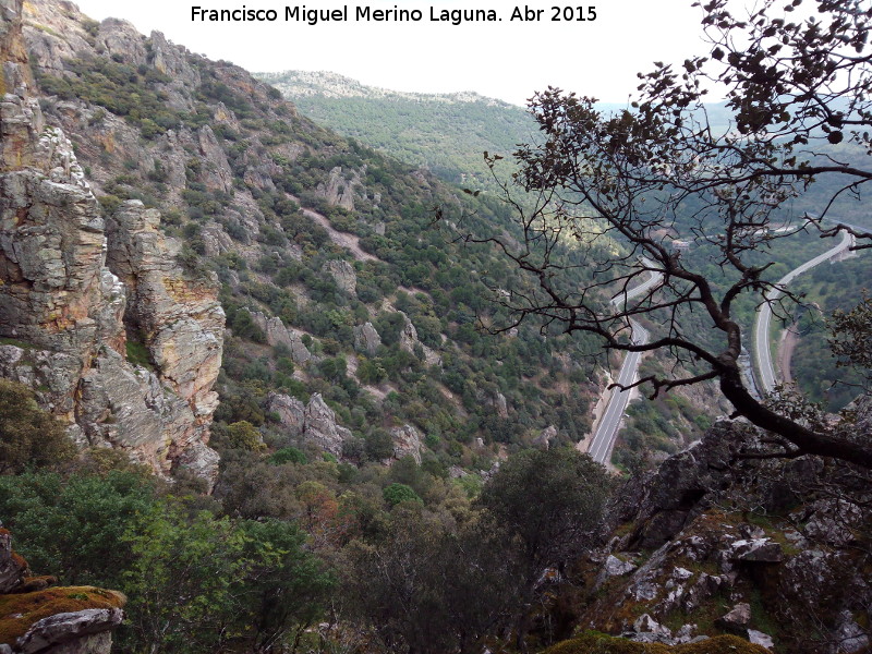 Cerro de los rganos - Cerro de los rganos. Vistas