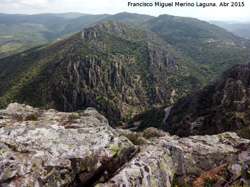 Cerro del Castillo - Cerro del Castillo. Desde el Cerro de los rganos