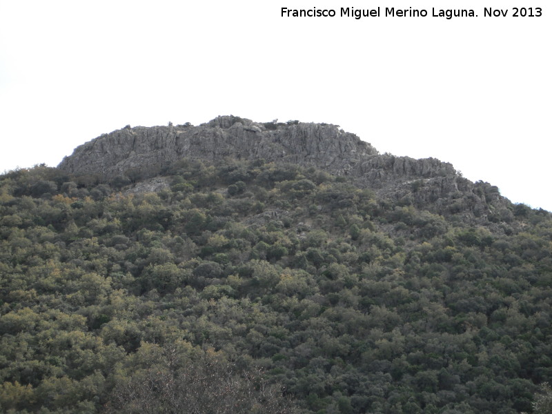 Cerro del Corzo - Cerro del Corzo. Cima