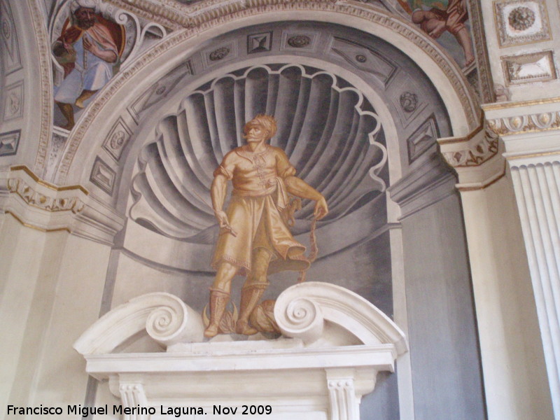 Palacio del Marqus de Santa Cruz - Palacio del Marqus de Santa Cruz. Frescos