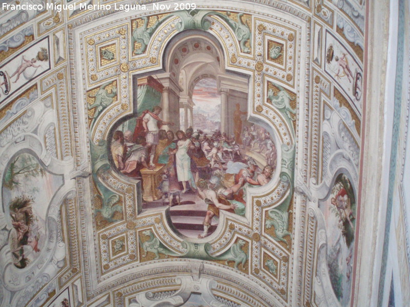 Palacio del Marqus de Santa Cruz - Palacio del Marqus de Santa Cruz. Frescos