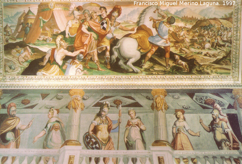 Palacio del Marqus de Santa Cruz - Palacio del Marqus de Santa Cruz. Fresco