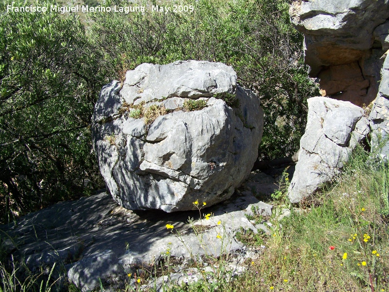 Los Caones - Los Caones. Formaciones de piedra