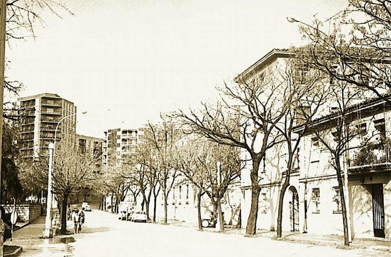 Calle Baeza - Calle Baeza. Foto antigua