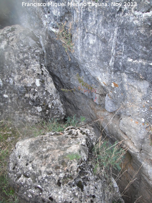 Cueva de Golliat - Cueva de Golliat. Entrada