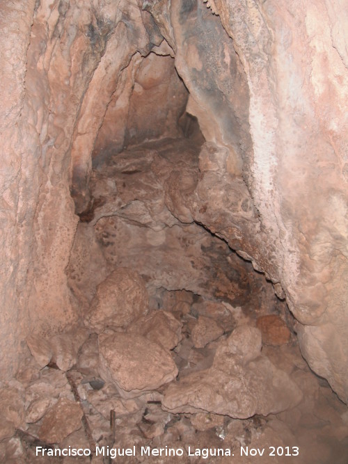 Cueva de Golliat - Cueva de Golliat. Interior