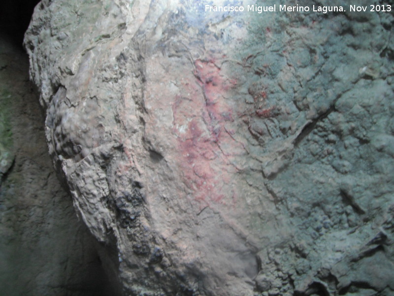 Pinturas rupestres de la Cueva de Golliat - Pinturas rupestres de la Cueva de Golliat. Antropomorfos