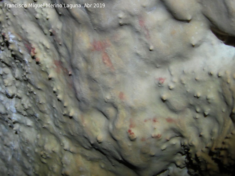 Pinturas rupestres de la Cueva de Golliat - Pinturas rupestres de la Cueva de Golliat. Pinturas de la ltima cmara