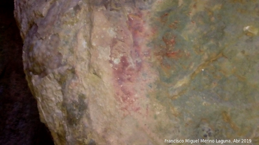 Pinturas rupestres de la Cueva de Golliat - Pinturas rupestres de la Cueva de Golliat. Pinturas de la primera sala