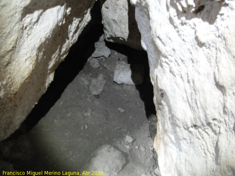 Santuario prehistrico de la Cueva de Golliat - Santuario prehistrico de la Cueva de Golliat. ltima cmara